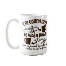 Kaffee-Ergebenheits-komische Koffein-Typografie