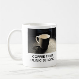 KAFFEE-ERSTE KLINIK ZWEITE KAFFEETASSE