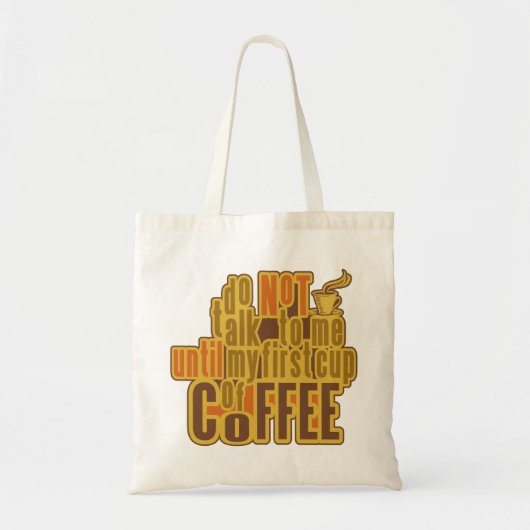 KAFFEE Erste Tasche - wählen Sie Stil, Farbe (Vorne)