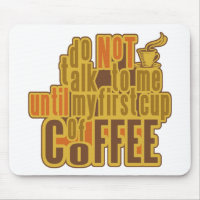 KAFFEE ERSTES Mousepad