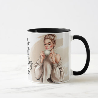 Kaffee Erwachsener später lustige Mug Tasse