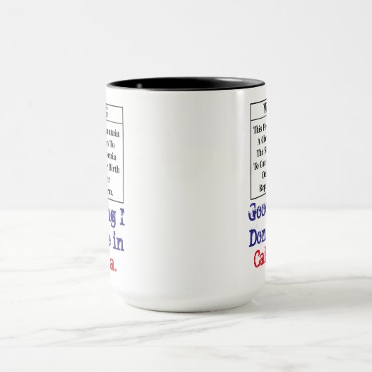 Kaffee: Es ist Live- und/oder Tod Tasse (Zentrum)