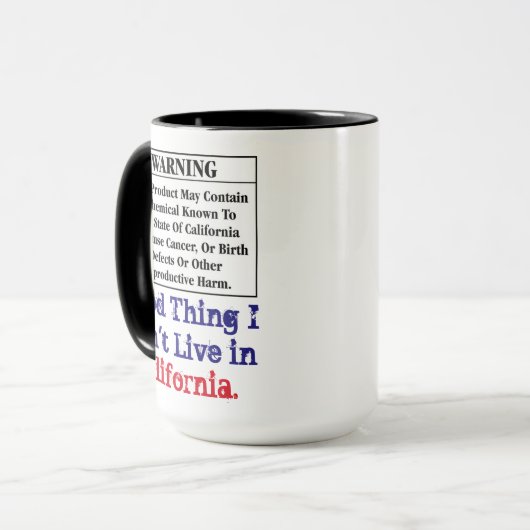 Kaffee: Es ist Live- und/oder Tod Tasse (Vorderseite Links)