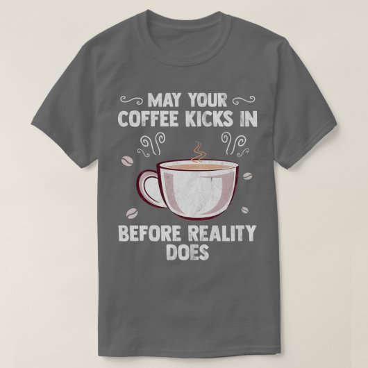 Kaffee Espresso Koffeine Cappuccino Tee 11 (Design vorne)