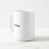 (Kaffee) Espresso-Tasse Kaffeetasse (Vorderseite Links)