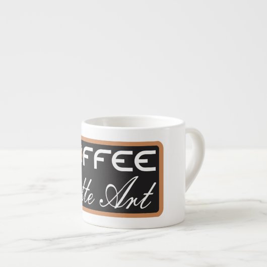 Kaffee Espressotasse (Vorderseite Rechts)