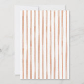 Kaffee Etwas Süßes ist das Brewing Baby Shower Einladung (Rückseite)