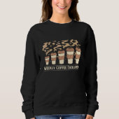 Kaffee Evolution Kaffee Sweatshirt (Vorderseite)