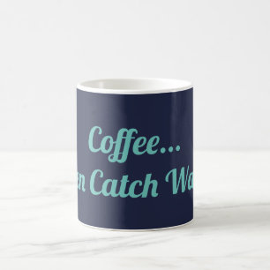 Kaffee fangen dann Wellen-Tasse Kaffeetasse