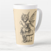 Kaffee Fee Milchtasse (Rechte Ecke)