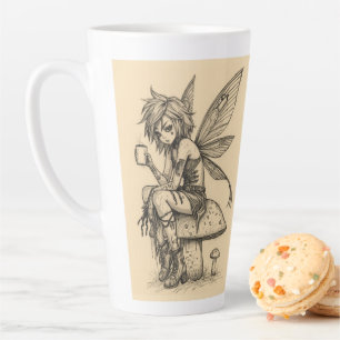 Kaffee Fee Milchtasse