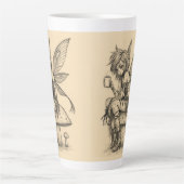 Kaffee Fee Milchtasse (Vorderseite)
