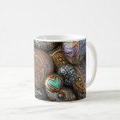 Kaffee-Felsen!! Kaffeetasse (VorderseiteRechts)