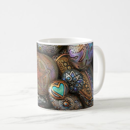 Kaffee-Felsen!! Kaffeetasse (VorderseiteRechts)