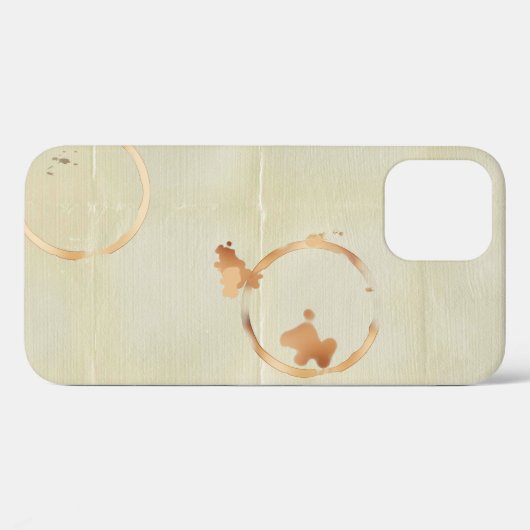 Kaffee Festgelegtes iPhone/iPad Gehäuse Case-Mate iPhone Hülle (Rückseite (Horizontal))