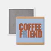Kaffee-Fiat-Rectangle-Magnet Magnet (Vorderseite/Rückseite)