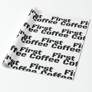 Kaffee First Thunder_Cove Geschenkpapier