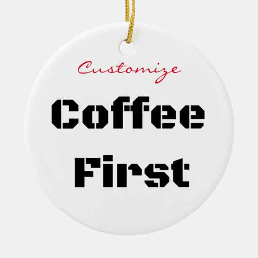 Kaffee First Thunder_Cove Keramik Ornament (Vorne)