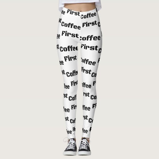 Kaffee First Thunder_Cove Leggings (Vorderseite)