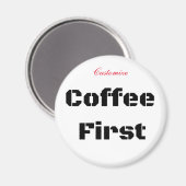 Kaffee First Thunder_Cove Magnet (Vorderseite/Rückseite)