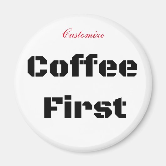 Kaffee First Thunder_Cove Magnet (Vorne)