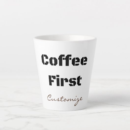 Kaffee First Thunder_Cove Milchtasse (Vorderseite)