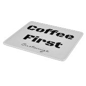 Kaffee First Thunder_Cove Schneidebrett (Ecke)