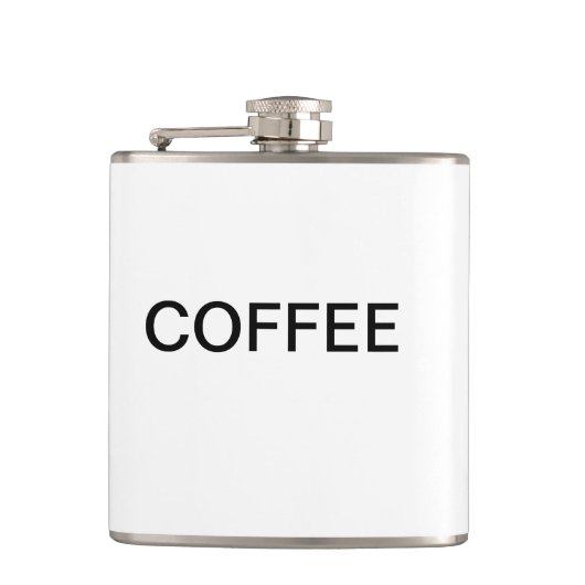 Kaffee Flachmann (Vorderseite)