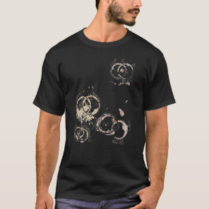 Kaffee-Fleck-Hunde T-Shirt