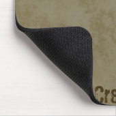 Kaffee-Fleck-Muster-Hintergrund Mousepad (Ecke)