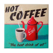 Kaffee Fliese (Vorderseite)