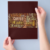Kaffee Flyer (Hand)