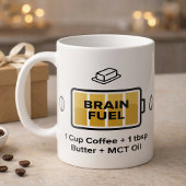 Kaffee Fokus Formel Butter MCT Öl Kaffeetasse