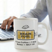 Kaffee Fokus Formel Butter MCT Öl Kaffeetasse