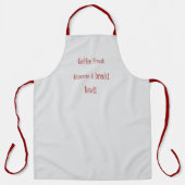 Kaffee-Freak braucht eine Break All-over-Print-Sch Schürze (Vorderseite)