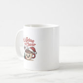 Kaffee & Freude Tasse | Lustiges Weihnachtsgeschen (Vorderseite Links)