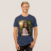 KAFFEE FREUDE Tri-Blend SHIRT (Vorderseite voll)
