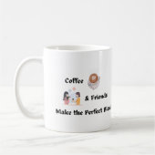 Kaffee & Freunde machen den perfekten Mix Kaffeetasse (Links)