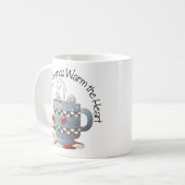 Kaffee & Freunde warmen die Tasse Kaffee Tasse Cup (Vorderseite Links)