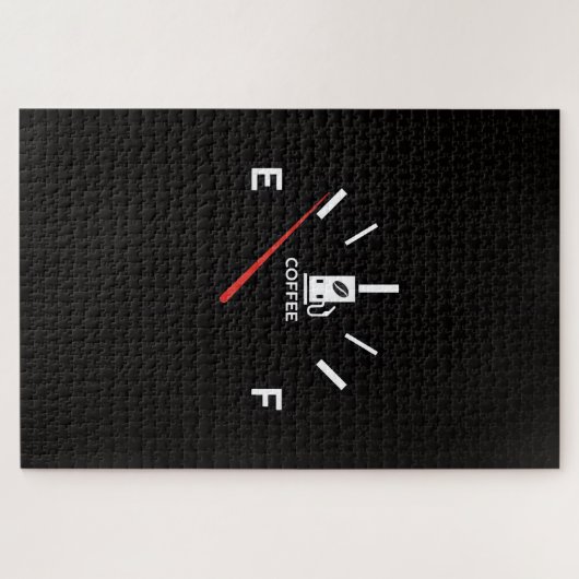 Kaffee Fuel Gage - Extreme Challenge Jigsaw Puzzle (Horizontal)