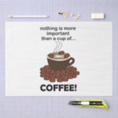 Kaffee Funny Kaffee Lover Kaffee Kaffee Kaffee Seidenpapier (Handwerk)