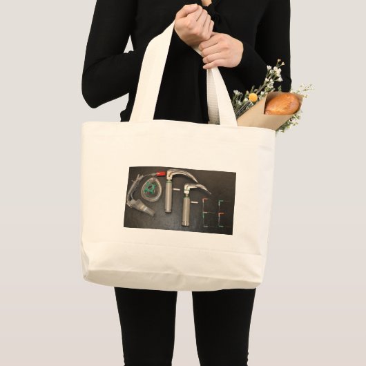 KAFFEE FÜR ANAESTHETISTS JUMBO STOFFBEUTEL (Vorderseite (Produkt))