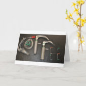 KAFFEE FÜR ANESTHETIKER KARTE (Gelbe Blume)