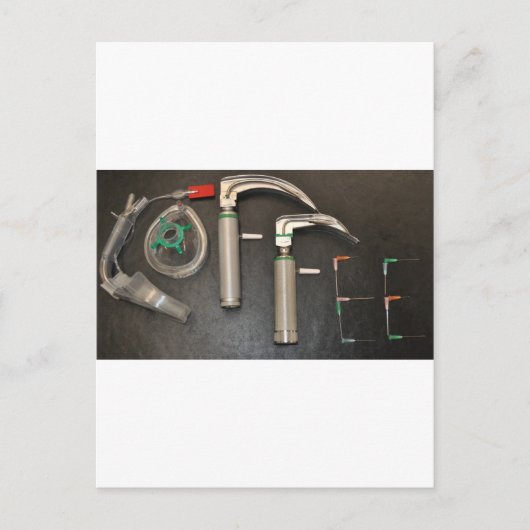 KAFFEE FÜR ANESTHETIKER POSTKARTE (Vorderseite)