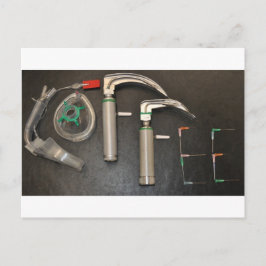 KAFFEE FÜR ANESTHETIKER POSTKARTE