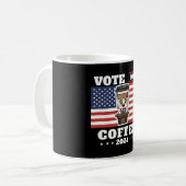 Kaffee für den Präsidenten, Abstimmung für Kaffee Kaffeetasse (Vorderseite Links)