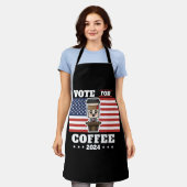 Kaffee für den Präsidenten, Abstimmung für Kaffee Schürze (Getragen)