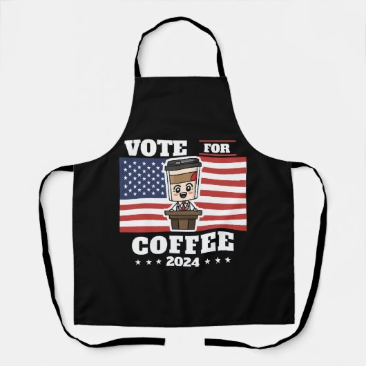 Kaffee für den Präsidenten, Abstimmung für Kaffee Schürze (Vorderseite)