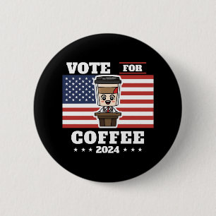 Kaffee für den Präsidenten, wähle Kaffee Button