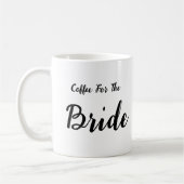 Kaffee für die Braut Kaffeetasse (Links)